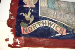 National Union of Railwaymen banner c1880©University of Glasgow 